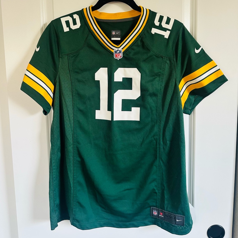 Woman’s NFL Green Bay Packer On Field Jersey